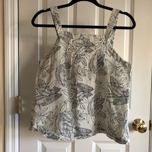 Square neck cute summer top